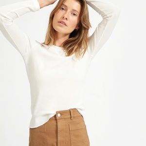 Everlane Waffle Long-Sleeved T-Shirt